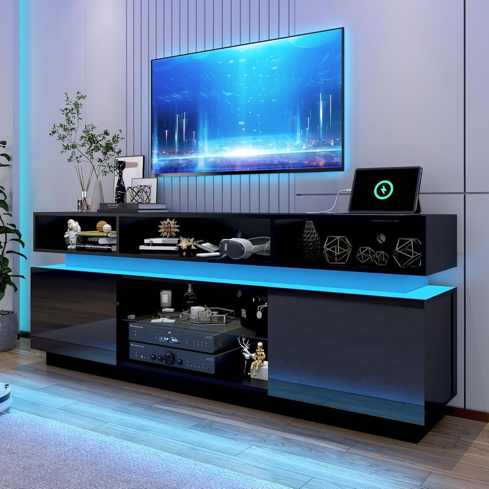 Gaming Console Tv Stand - LED TV Stand for 80 Inch