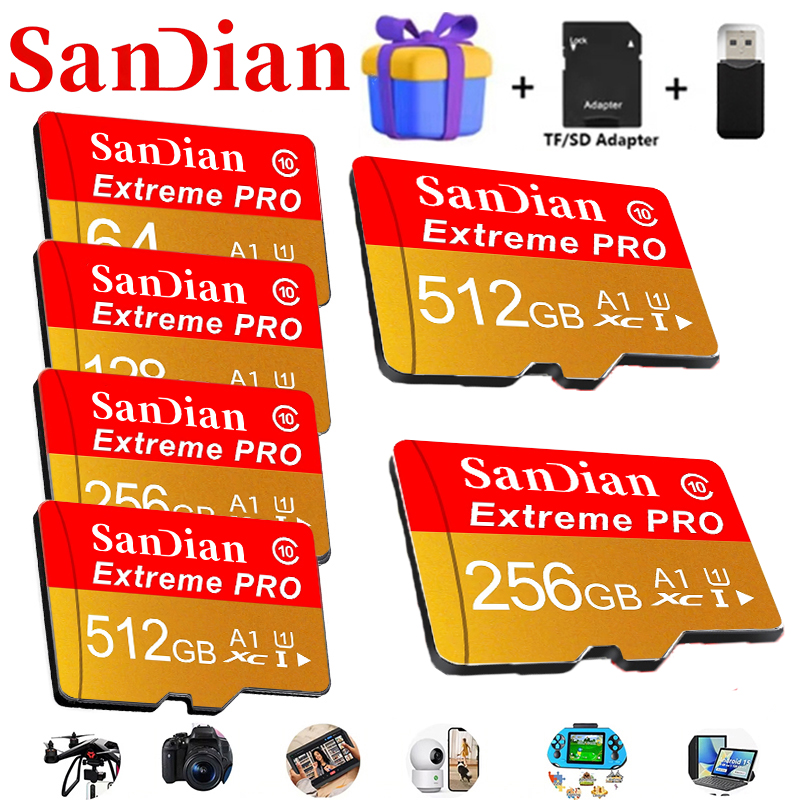 Gaming Console For Smart Tv - Fast Memory Card 512GB 256GB 128GB