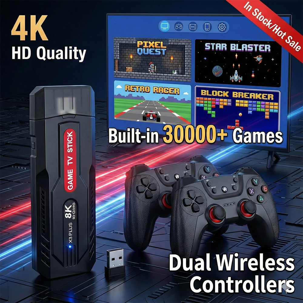 Gaming Console Video Game - SMARTDUDE X3 plus 4K Ultra HD