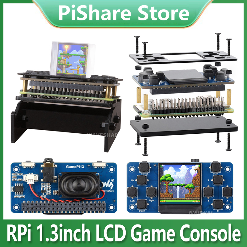 Gaming Console Display - Raspberry Pi 1.3inch LCD Display Screen