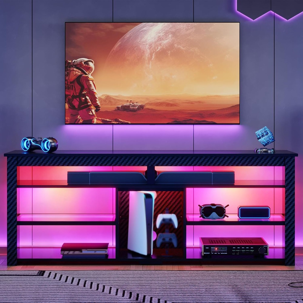 TV Stand for 70 Inch TV, Tall  – Gaming Console Tv Stand Bewertung und Preis