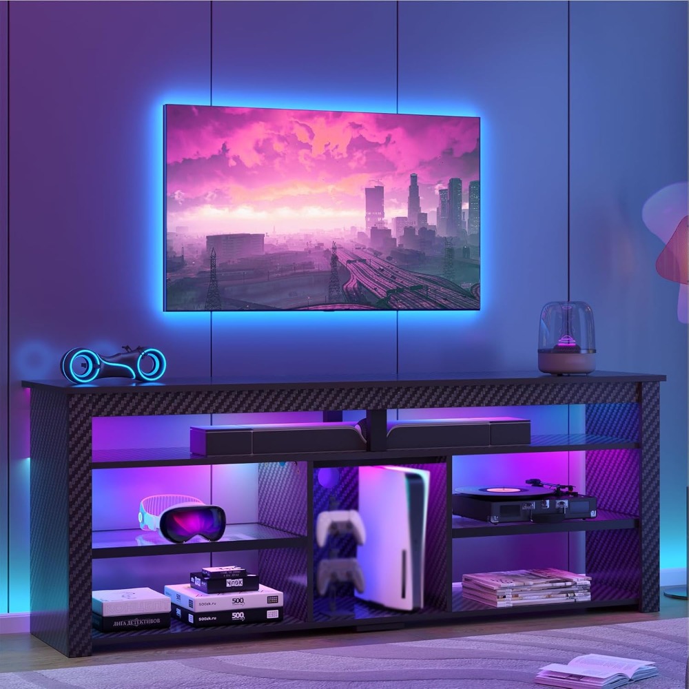 TV Stand for 70 Inch TV, Tall  – Gaming Console Tv Stand Bewertung und Preis