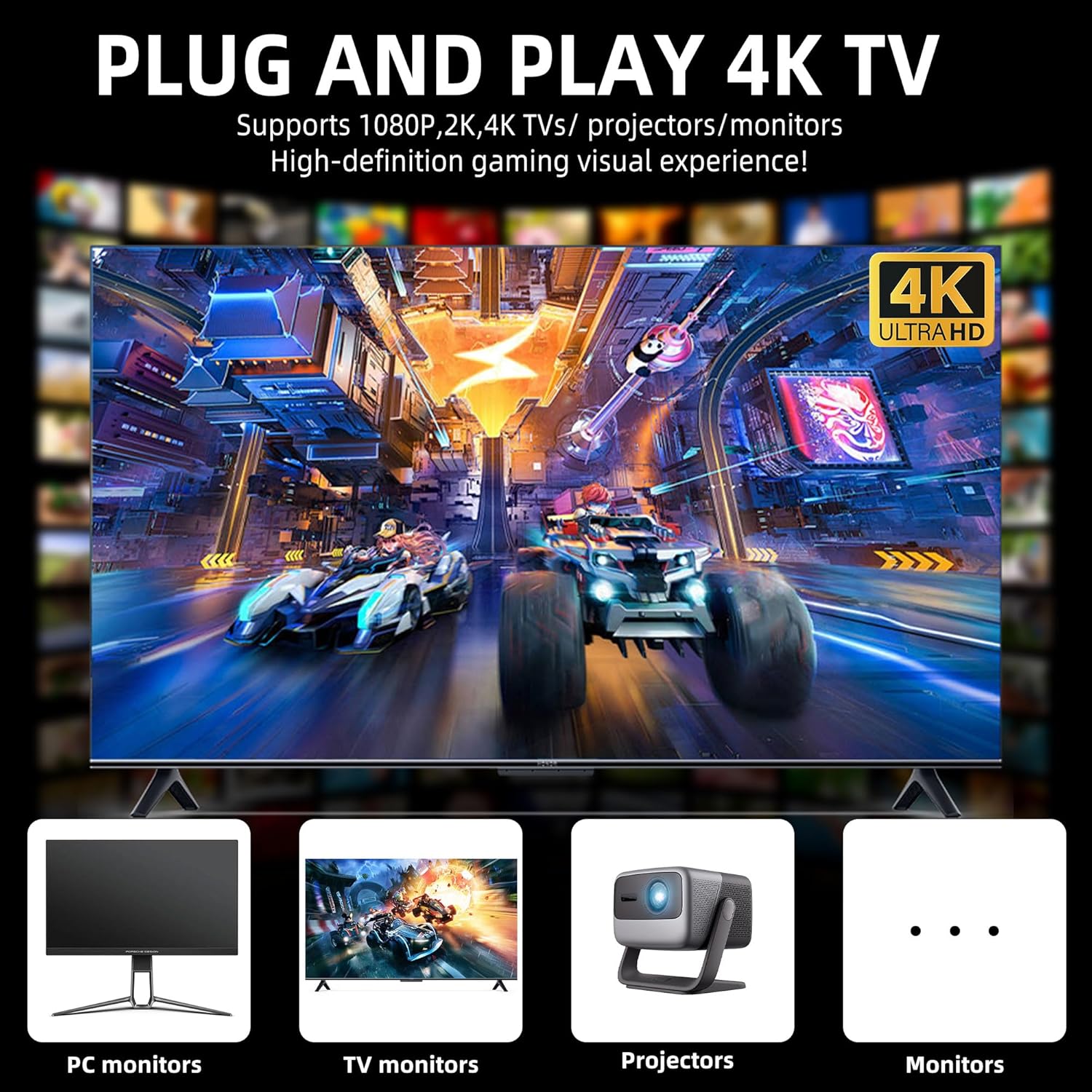 2026 Retro Gaming Console, 4K  – Gaming Console Video Game Bewertung und Preis