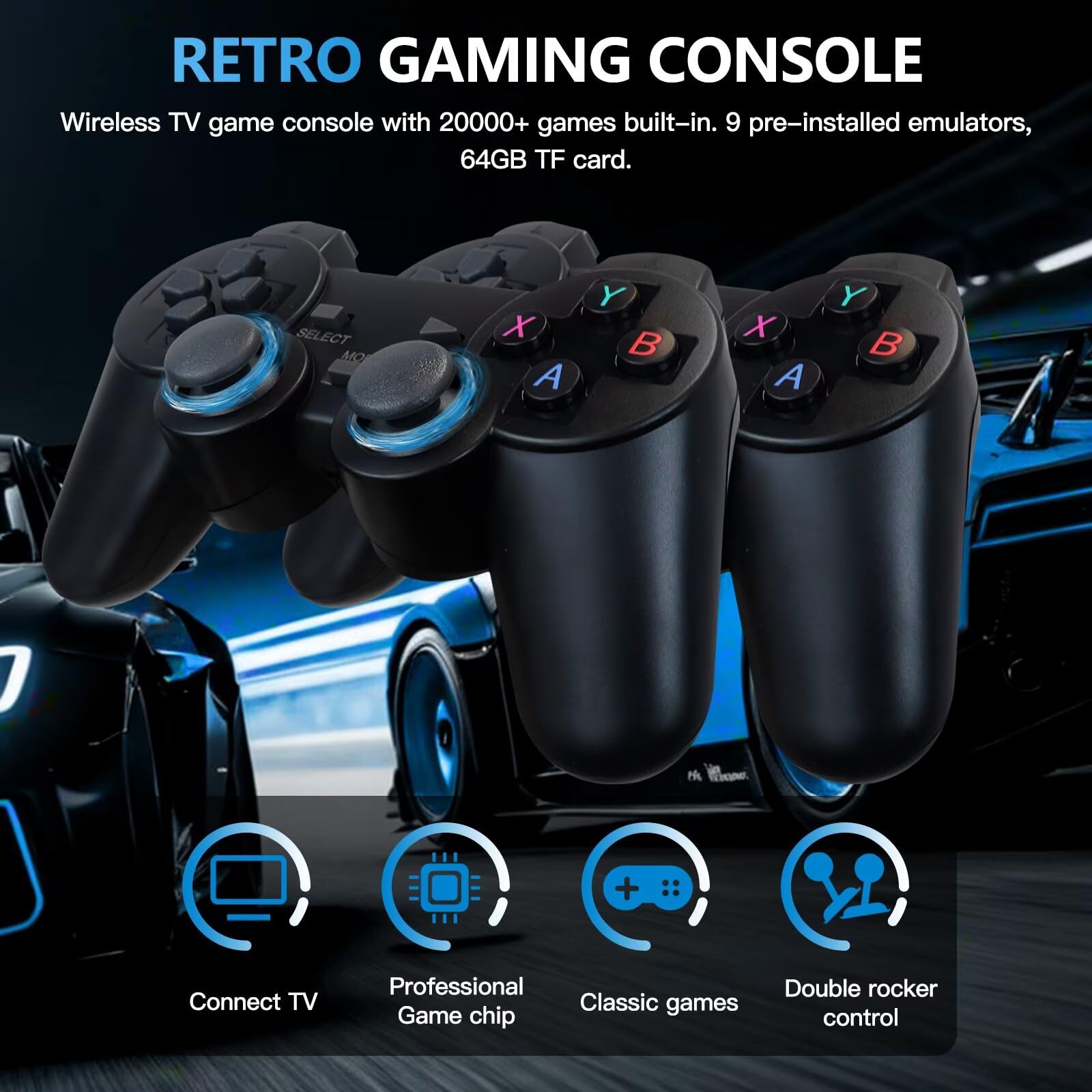Retro Video Game Console 4K Ga – Gaming Console Tv Stand Bewertung und Preis