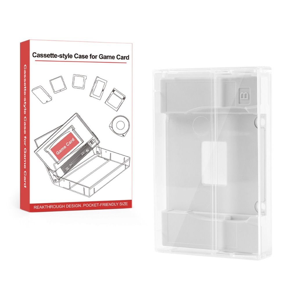 Clear Cassette Storage Box Ret – Gaming Card Holder Bewertung und Preis