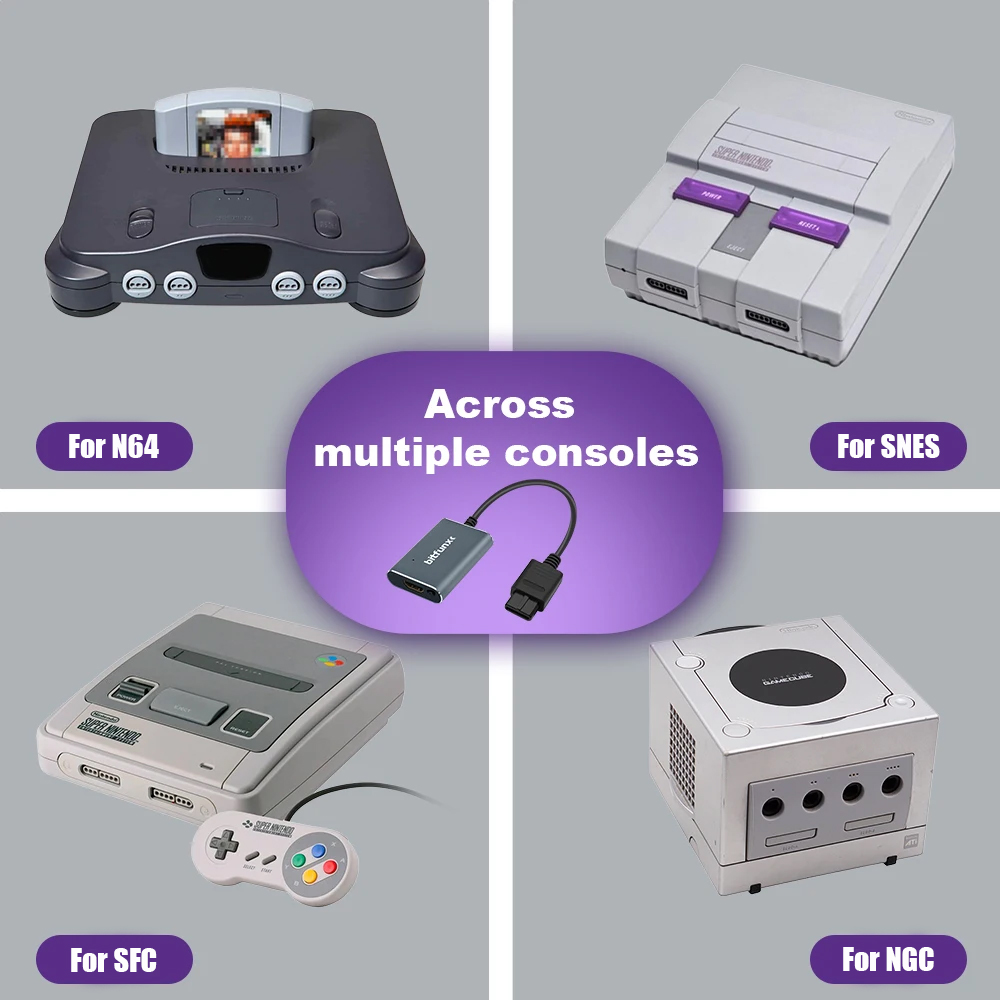 Bitfunx 720P Svideo / AV To HD – Gaming Console Vintage Bewertung und Preis