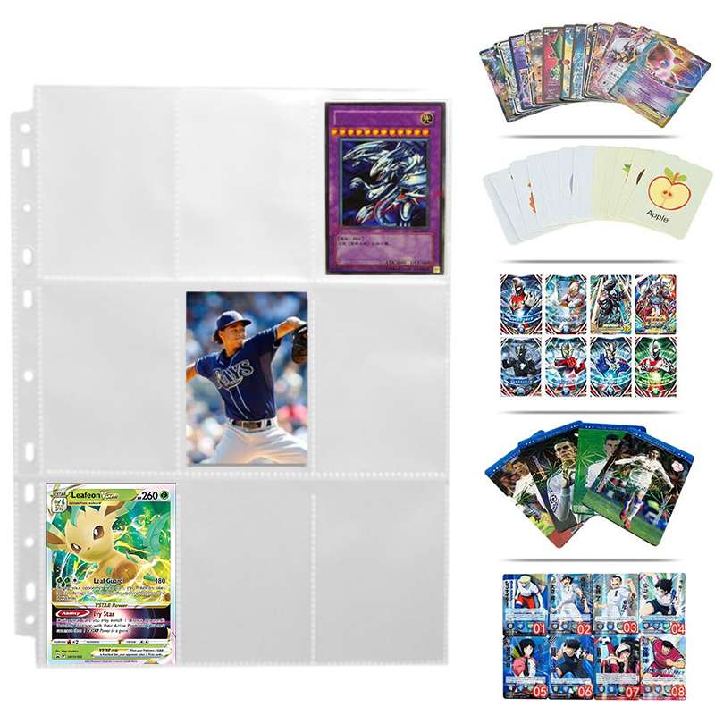 50pcs 9 Pocket Trading Gaming  – Gaming Card Holder Bewertung und Preis