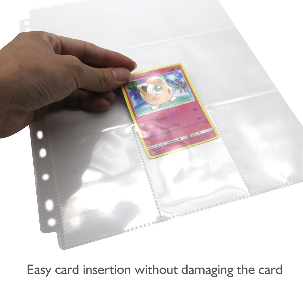 50pcs 9 Pocket Trading Gaming  – Gaming Card Holder Bewertung und Preis