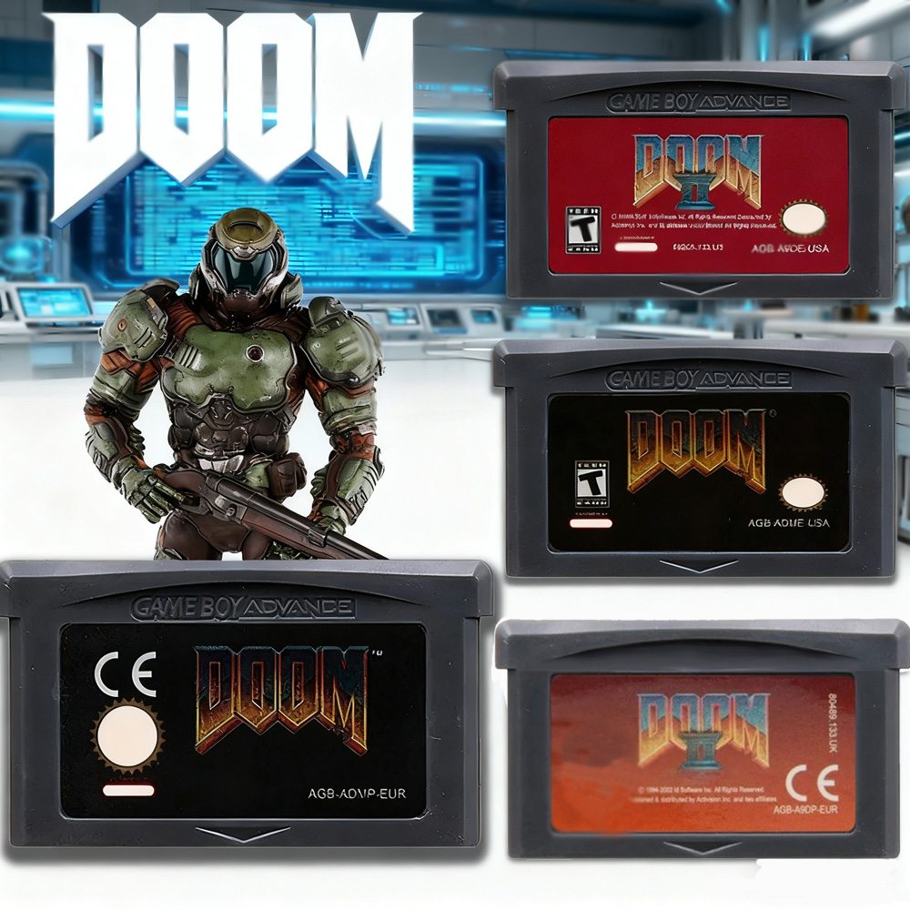 DOOM Series 32 Bit GBA Game Ca – Gaming Console Vintage Bewertung und Preis