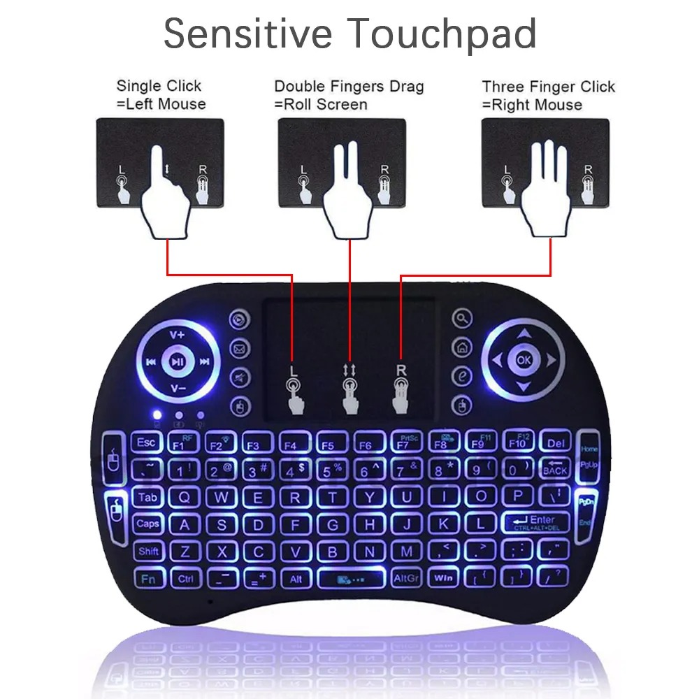 I8 Mini Wireless Keyboard 2.4G – Gaming Console For Smart Tv Bewertung und Preis