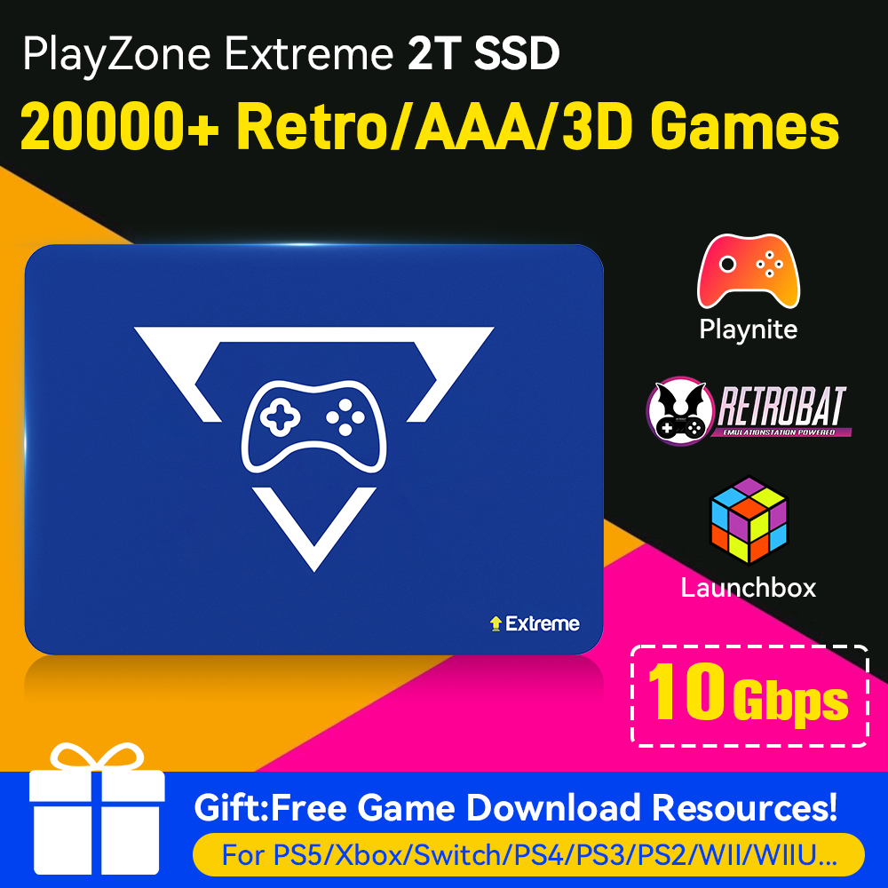 2TB Gaming Emulation Hard Driv – Gaming Console.Emulators Bewertung und Preis