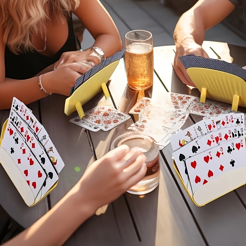 4-Pack Yellow PVC Card Holders – Gaming Card Holder Bewertung und Preis