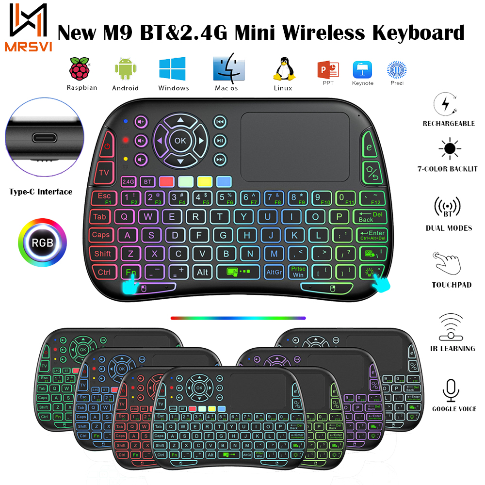 New M9 BT&2.4G Mini Wireless K – Gaming Console For Smart Tv Bewertung und Preis