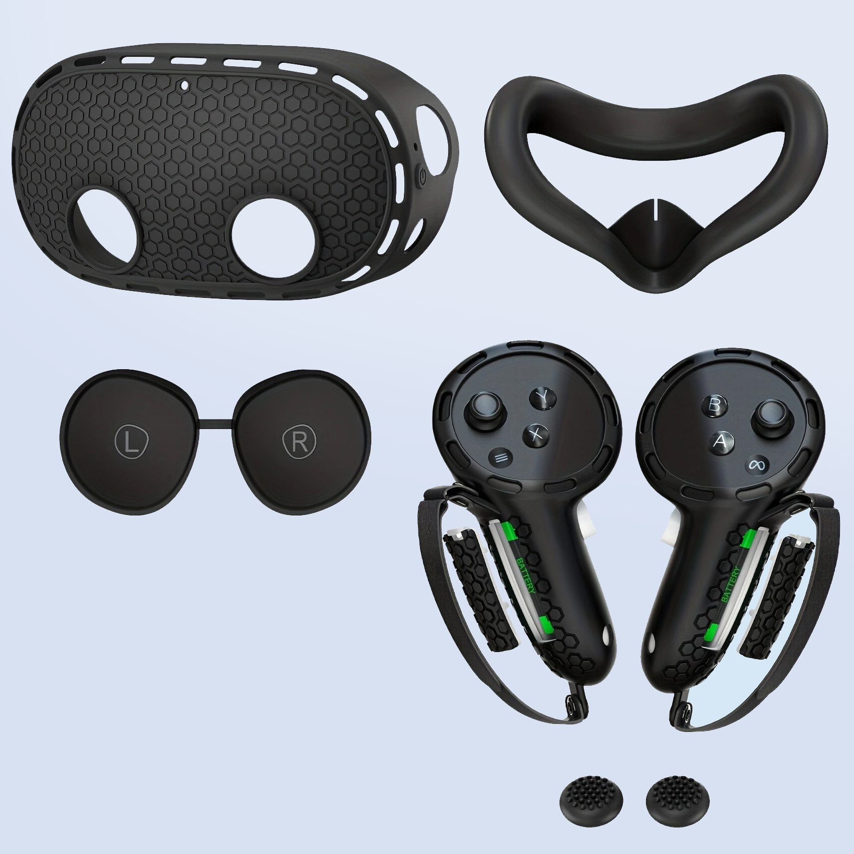 VR 6 in 1 Silicone Protective  – Vr Lens Protector Bewertung und Preis