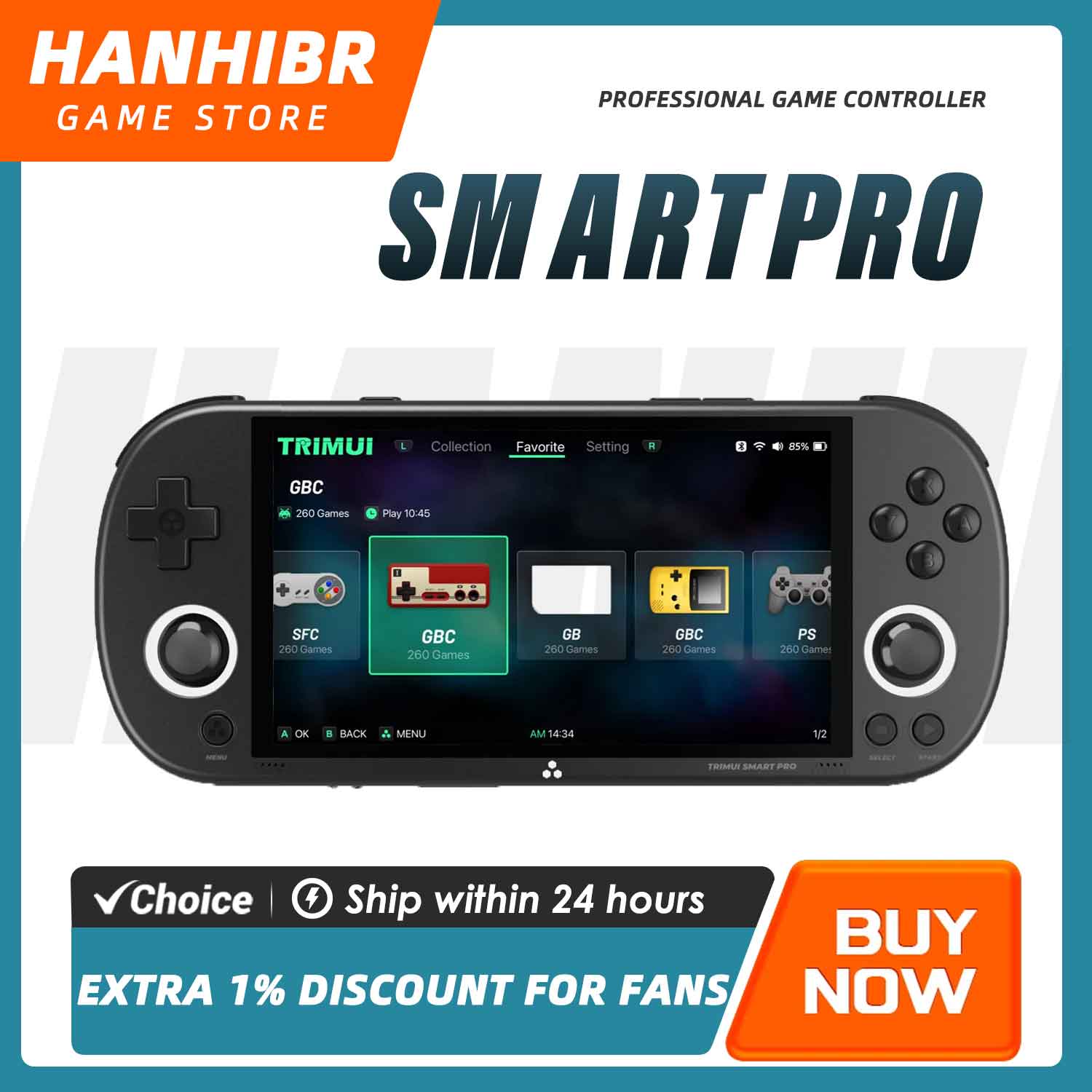 TRIMUI SMART PRO Open Source L – Gaming Console.Emulators Bewertung und Preis
