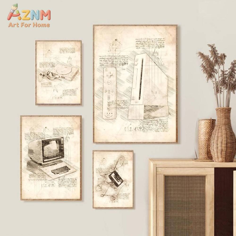 AZNM Vintage Game Console Sket – Gaming Console Video Game Bewertung und Preis