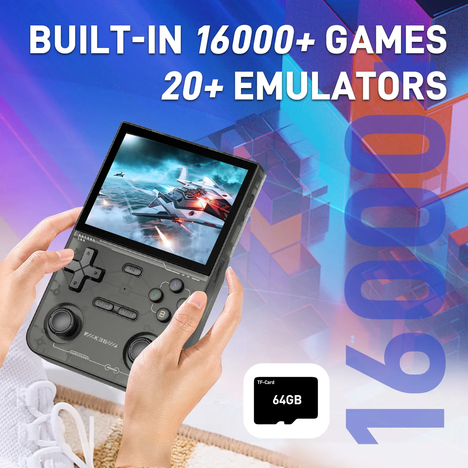 GAMINJA K36 3.5Inch IPS Screen – Gaming Console K36 Bewertung und Preis