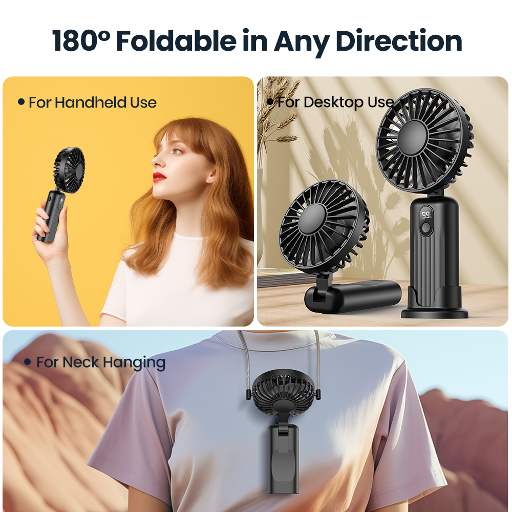 TOPK 5000mah Mini Portable Fan – Gaming Console K36 Bewertung und Preis