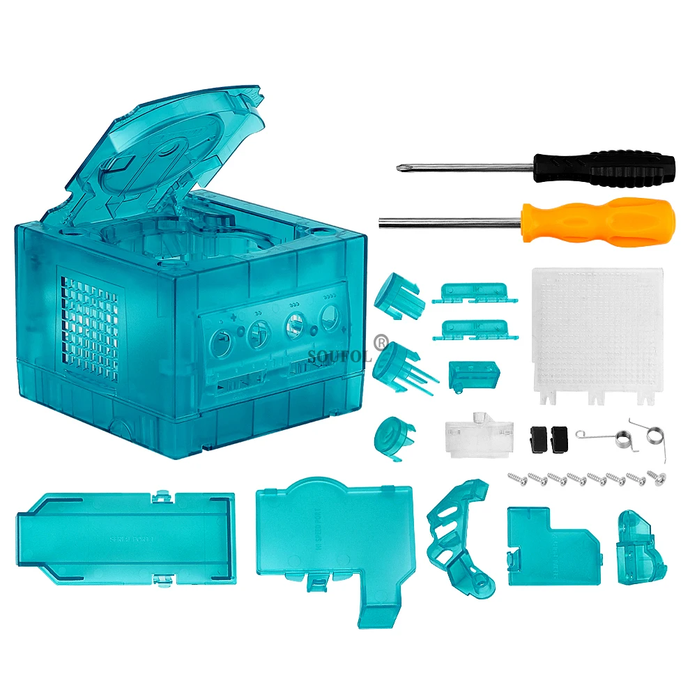 Ice Blue Replacement Case for  – Gaming Console Vintage Bewertung und Preis