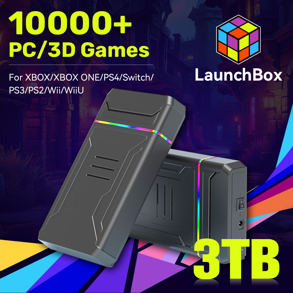 JMachen Launchbox 3TB Gaming H – Gaming Console Video Game Bewertung und Preis