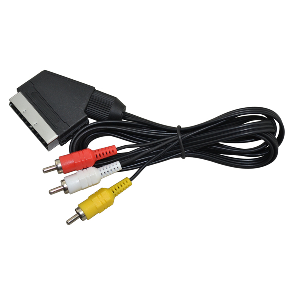 Scart Cable To 3 RCA AV TV Vid – Gaming Console Video Game Bewertung und Preis