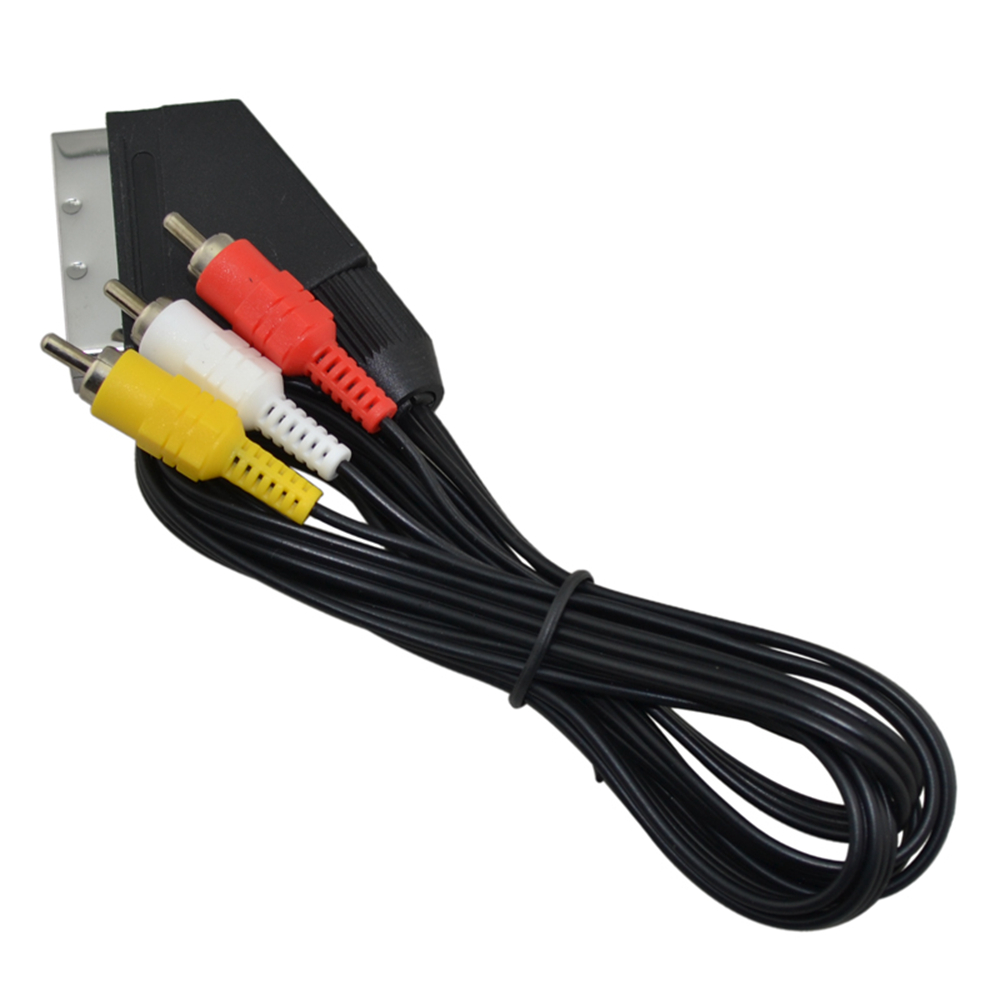 Scart Cable To 3 RCA AV TV Vid – Gaming Console Video Game Bewertung und Preis