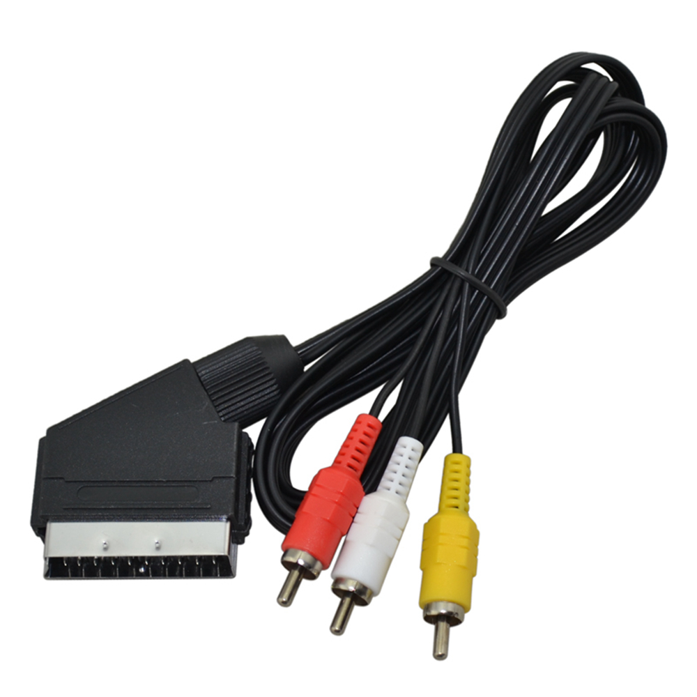 Scart Cable To 3 RCA AV TV Vid – Gaming Console Video Game Bewertung und Preis