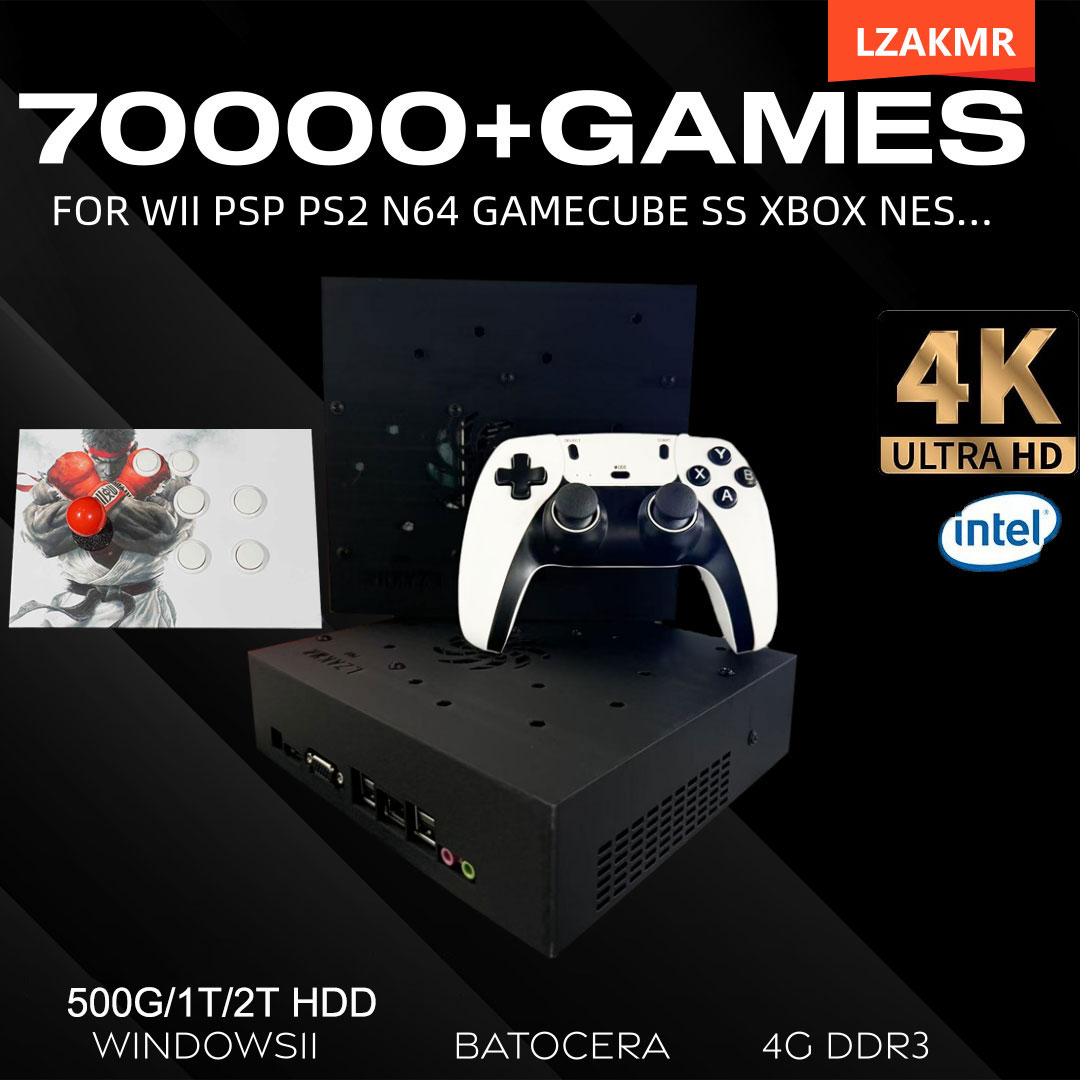Retro Gaming Console 70000+ Ga – Gaming Console Video Game Bewertung und Preis