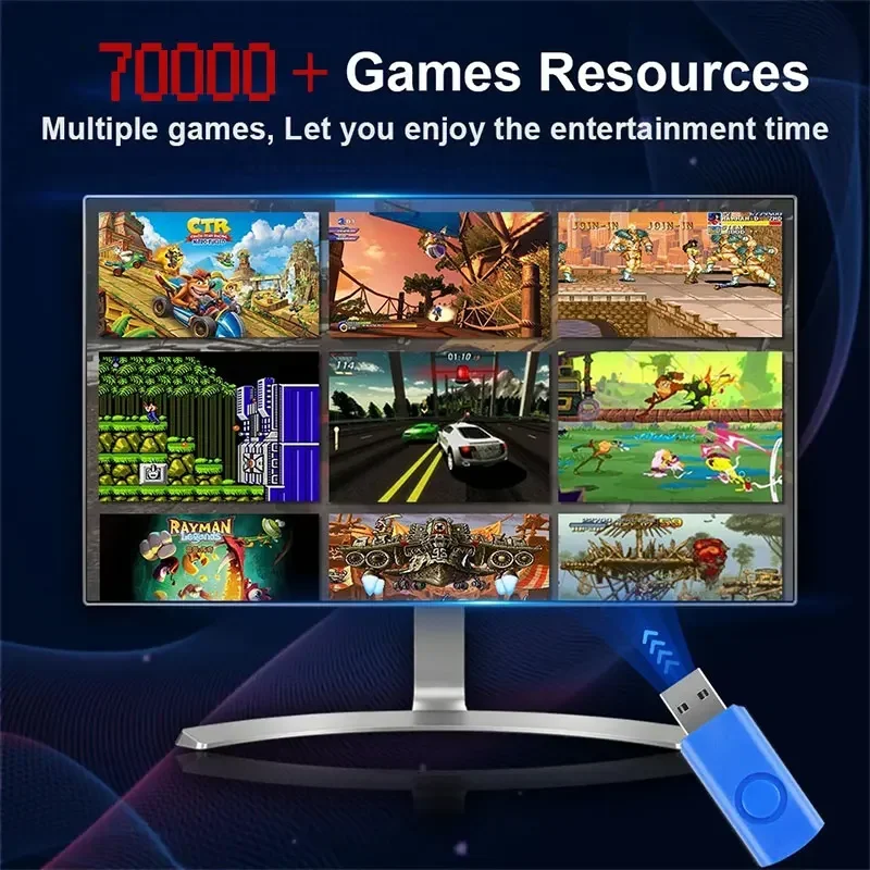 Retro Gaming Console 70000+ Ga – Gaming Console Video Game Bewertung und Preis
