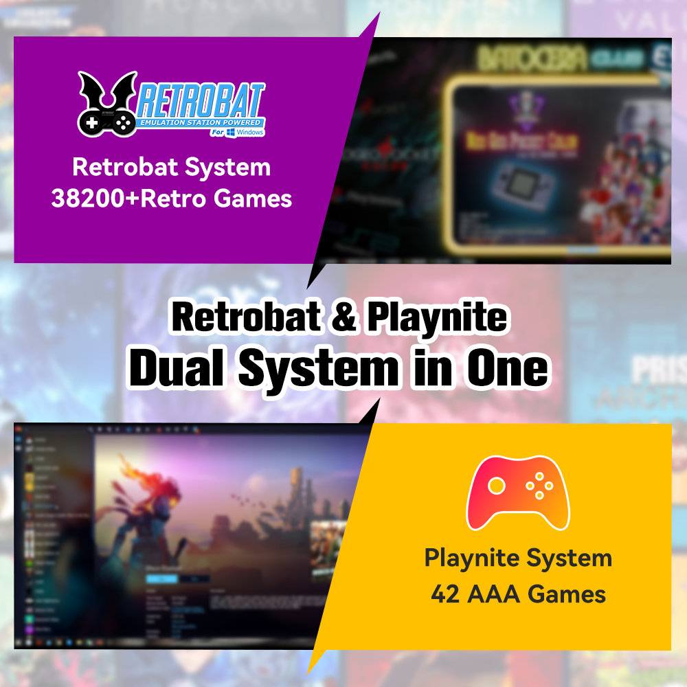 Retrobat & Playnite Retro Game – Gaming Console Video Game Bewertung und Preis