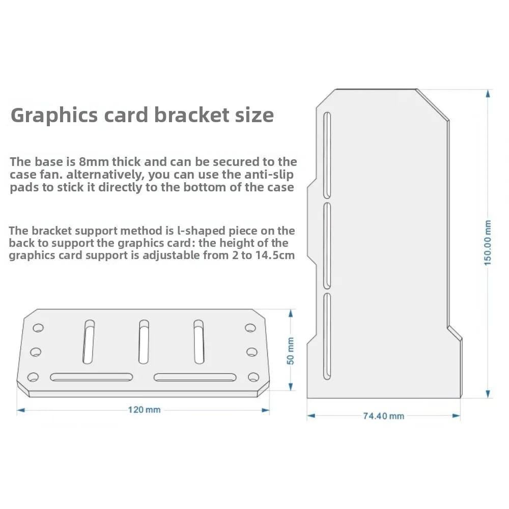 DIY Mirror VGA Holder ARGB Gam – Gaming Card Holder Bewertung und Preis