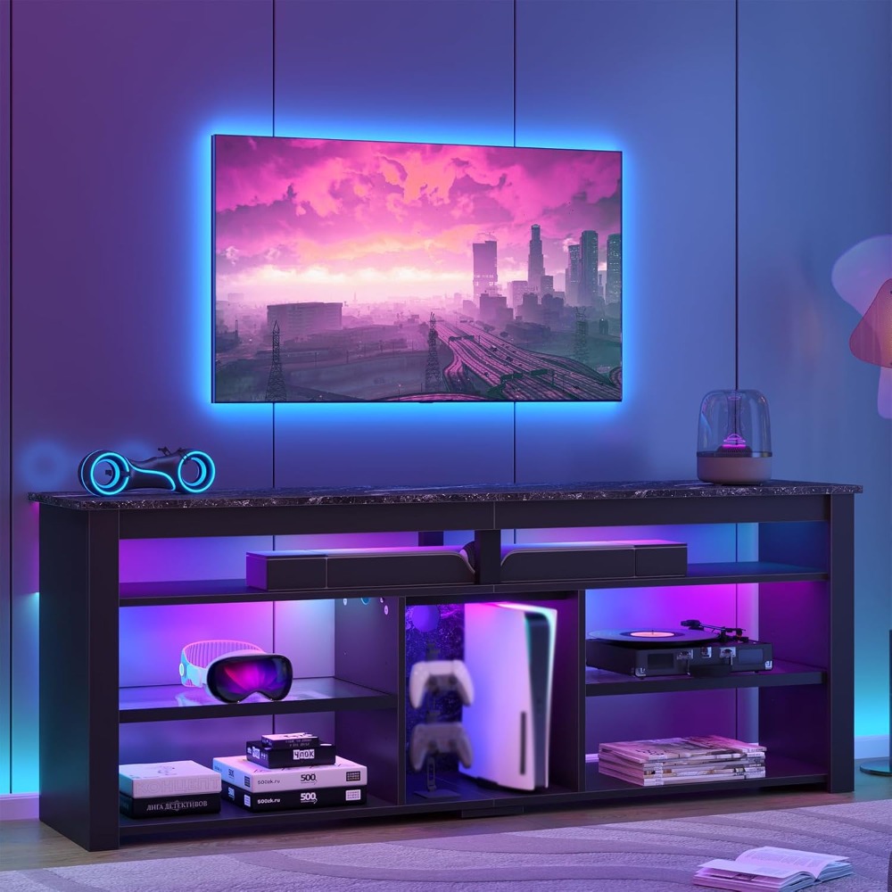 TV Stand for 70 Inch TV, Tall  – Gaming Console Tv Stand Bewertung und Preis