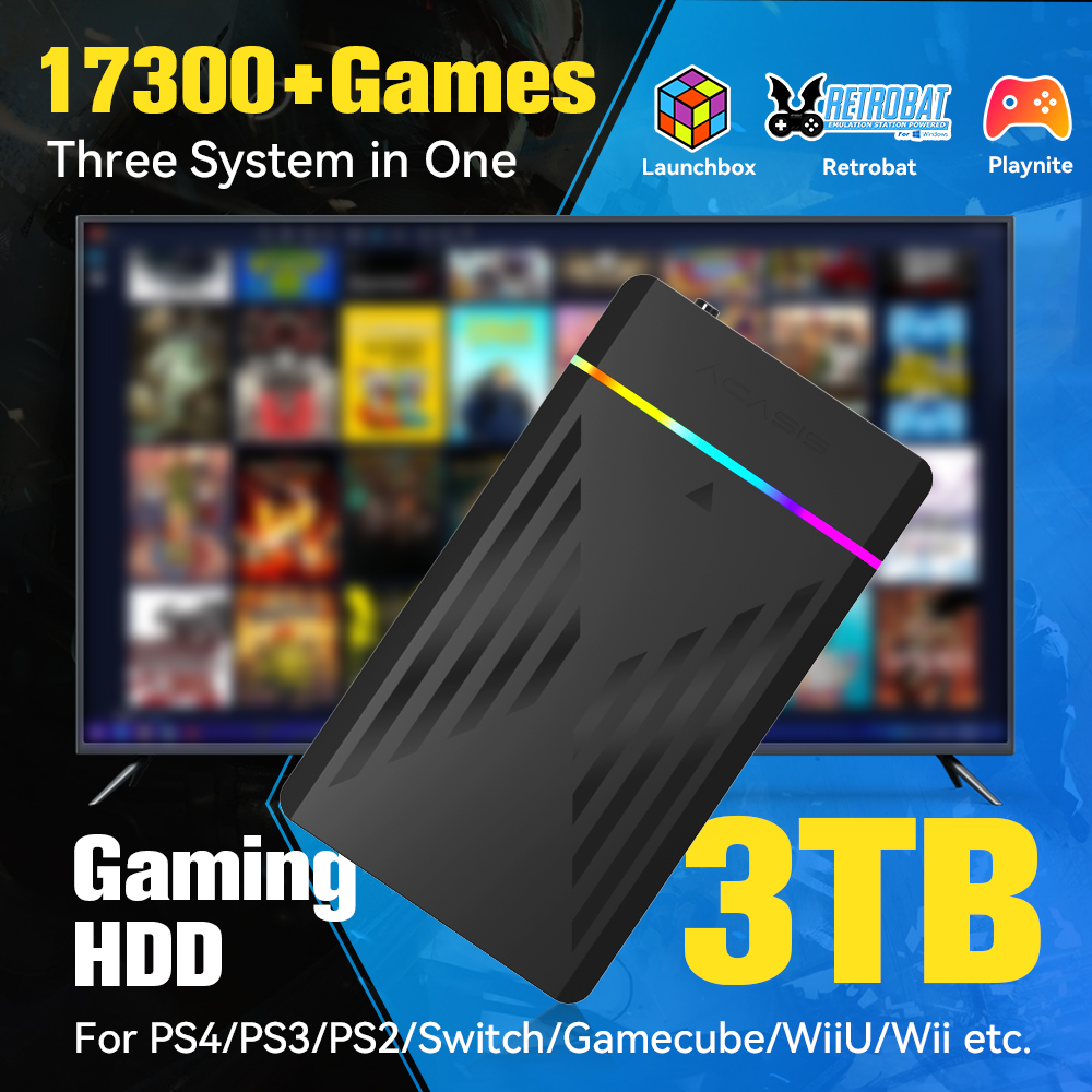 3TB Portable Gaming HDD Launch – Gaming Console Video Game Bewertung und Preis