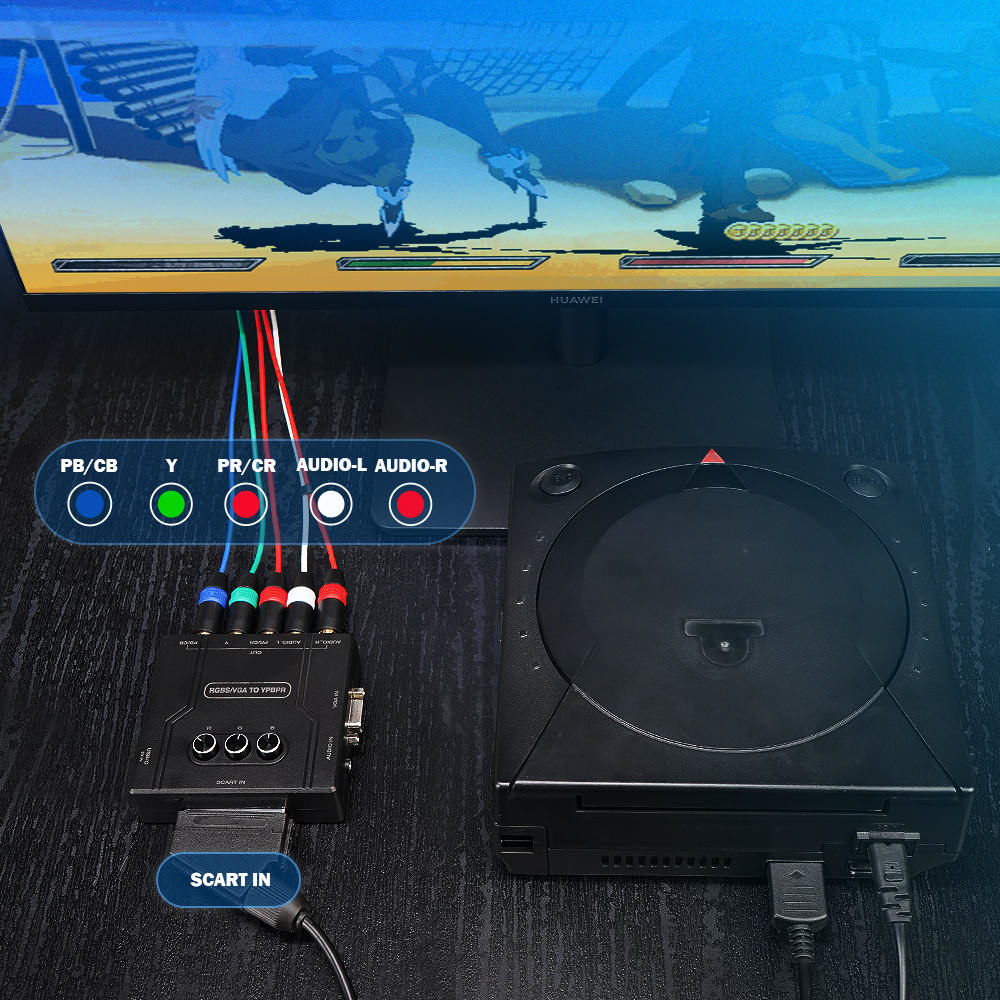 RGBS VGA to YPBPR Component Co – Gaming Console Vintage Bewertung und Preis
